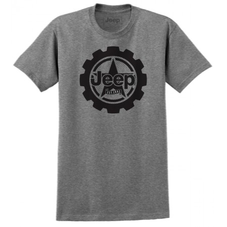 Tee shirt jeep gris taille 2XL