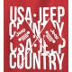 Tee shirt JEEP crossed Flags taille L