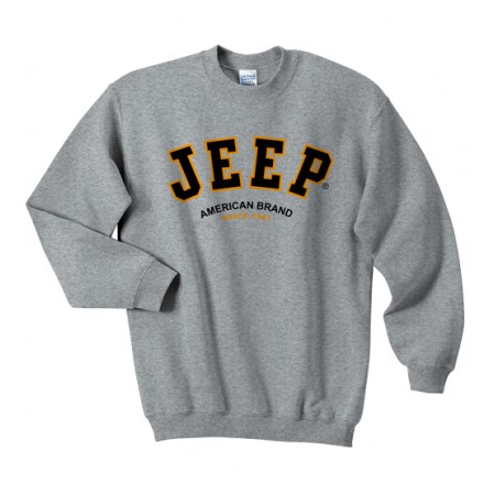 Sweatshirt Jeep gris taille XL