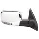 Retroviseur droit Dodge Ram 1500 2009-2012 coque noire et chrome 