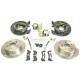 Kit de modification frein ࠤisque, Dana 35, TJ 97-06