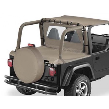 Cover tonneau "Duster", Dark Tan, TJ, 