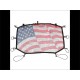 Sun shade Rugged ridge drapeau US avant Wrangler JK et JKU 